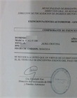 Certificado de exención